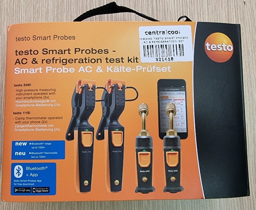 Testo Smart Probes – AC & refrigeration set