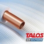 Σωλήνα χαλκού ΜΕ ΜΟΝΩΣΗ ΡΕ-Χ 1/4'' Χ 0,80mm (κουλούρα 30μέτρα)