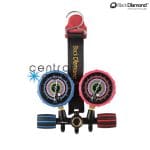 ΜΑΝΟΜΕΤΡΑ BLACK DIAMOND R134/R404A/R410A ΜΕ 3 ΛΑΣΤΙΧΑ