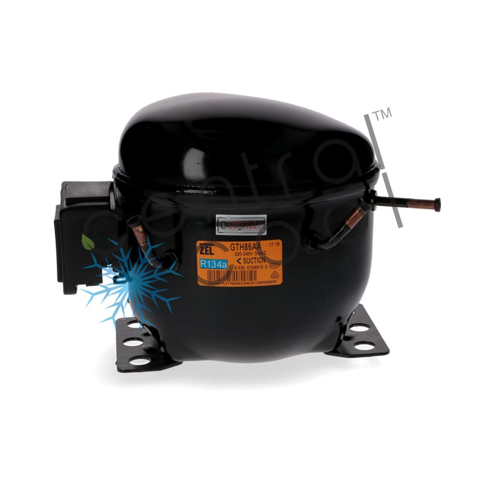 CENTRALCOOL ΣΥΜΠΙΕΣΤΗΣ ZEL GTH86AA ΣΥΜΠΙΕΣΤΗΣ ZEL GTH86AA R134a 1/4HP - Image 1
