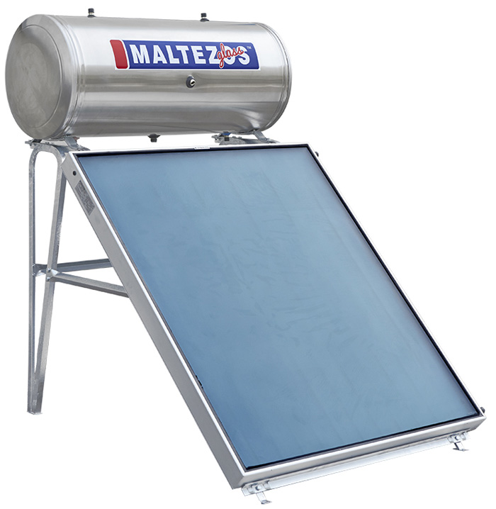 MALTEZOS GLASS  125L (100 X150) Ηλιακός Θερμοσίφωνας