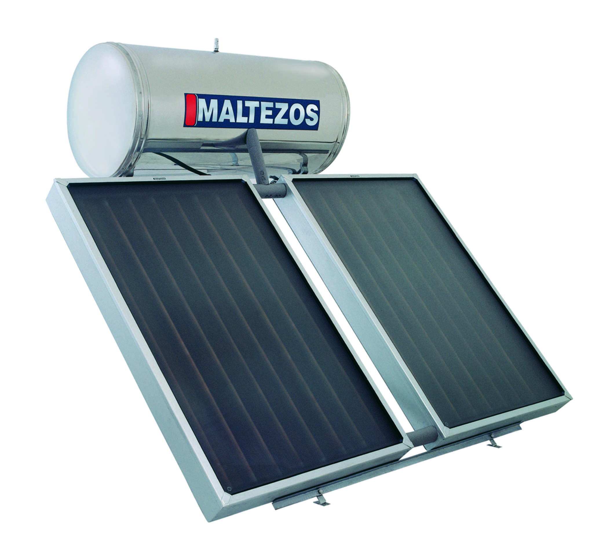 MALTEZOS 200L (2X0,90X1,50) 2,7m Ανοξείδωτος ηλιακός θερμοσίφωνας